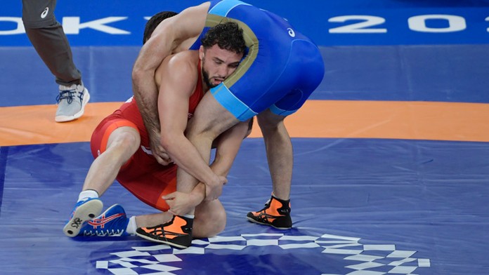 Slovenský reprezentant v zápasení voľným štýlom Boris Makojev.