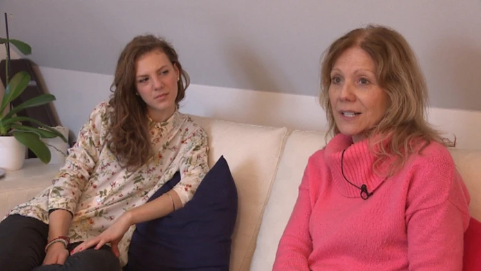 Speváčka Lenka Filipová s dcérou Lenny, ktorá sa tiež venuje hudbe a spevu.