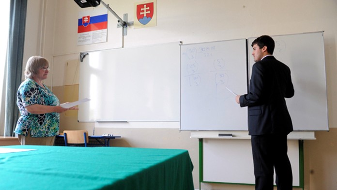 Ústna maturitná skúška v Trenčíne