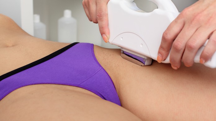 Depilácia v oblasti bikín