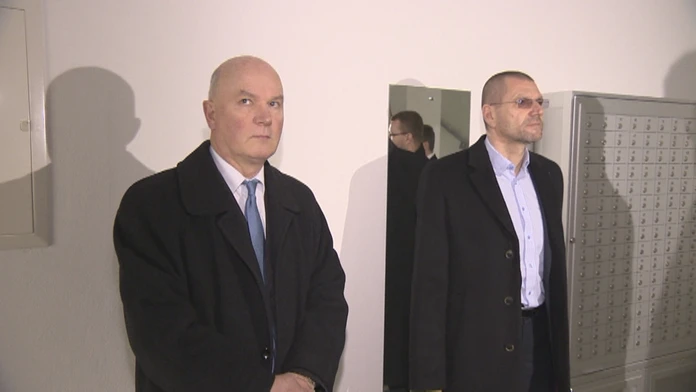 Odsúdení exministri výstavby Marián Janušek a Igor Štefanov.