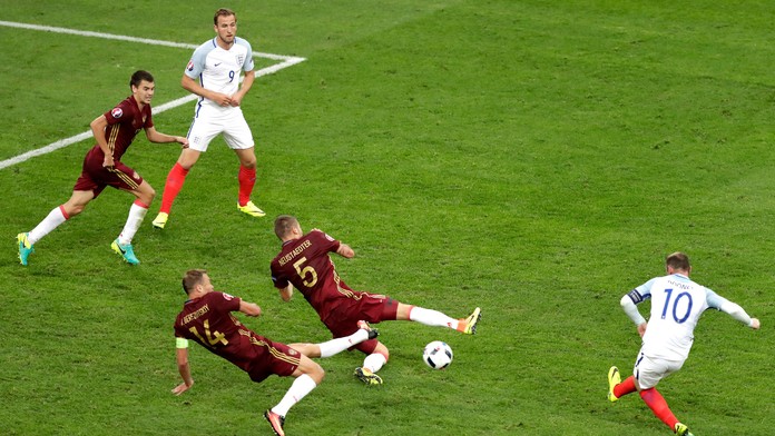 Zápas Anglicko s Ruskom.