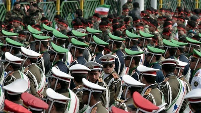 Iránska revolučná garda.