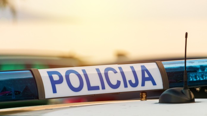 Chorvátska polícia - ilustračná snímka