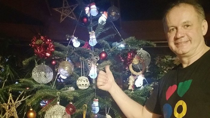 Vianoce u Andreja Kisku.