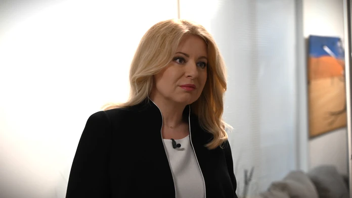 Prezidentka Zuzana Čaputová.