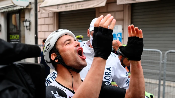 Víťaz 15. etapy Giro d'Italia Victor Campenaerts.