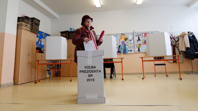 Bohumila Tauchmannová odovzdala svoj hlas.