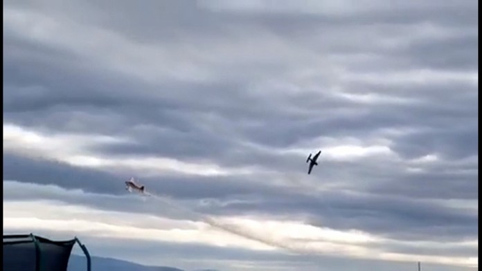 Sekundy pred katastrofou.