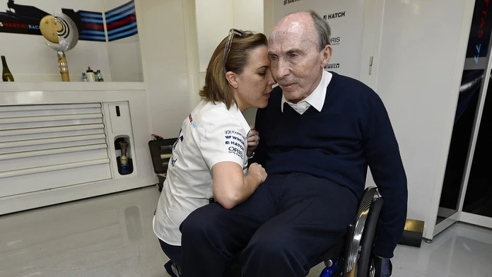 Frank Williams s dcérou Claire.