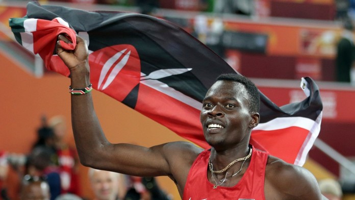 Nicholas Bett sa stal v roku 2015 majstrom sveta v behu na 400 m.