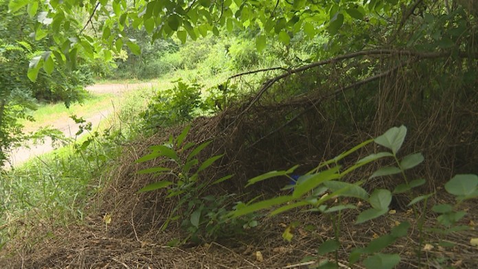 Miesto, kde našli telo futbalistu.