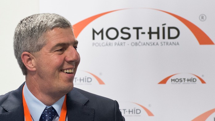 Béla Bugár po znovuzvolení za predsedu Most-Híd.