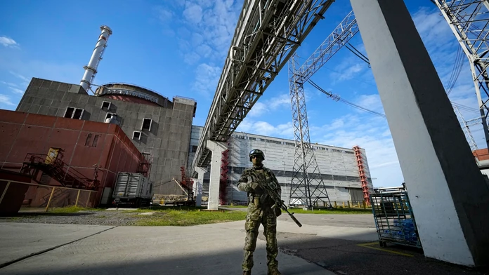Rusi robia v Záporožskej elektrárni tajné práce v sklade s vyhoreným palivom, tvrdí Enerhoatom