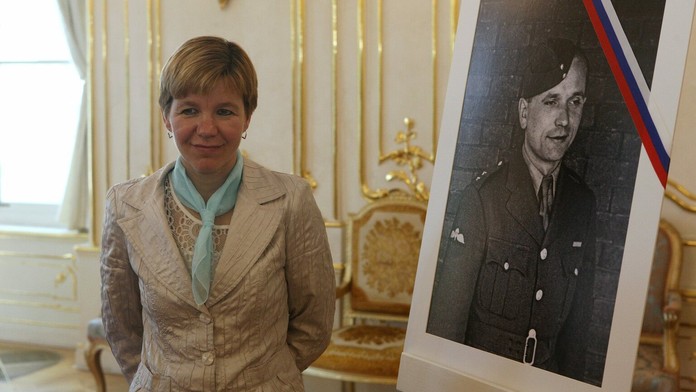 Andrej Kiska povýšila Jozefa Gabčíka in memoriam na generálmajora. Povýšenie prebrala jeho praneter.