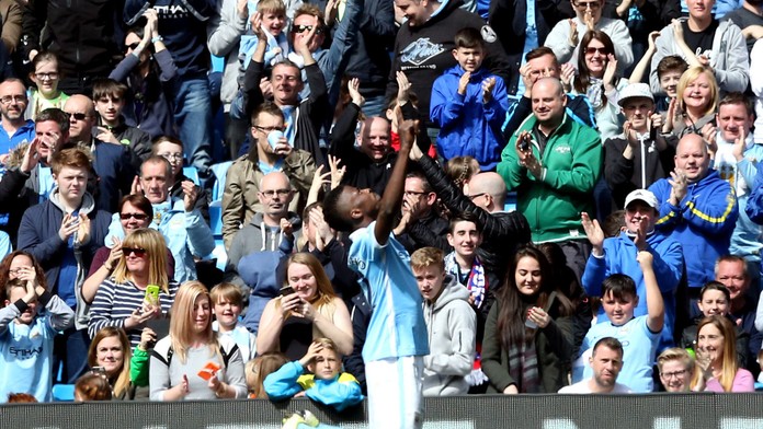 Kelechi Iheanacho sa teší z gólu 