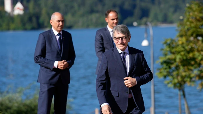 Predseda europarlamentu David Sassoli.