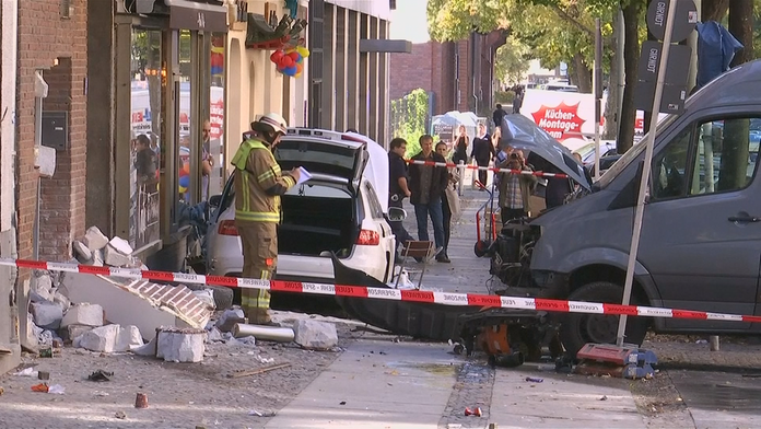 Auto vrazilo do ľudí v Berlíne