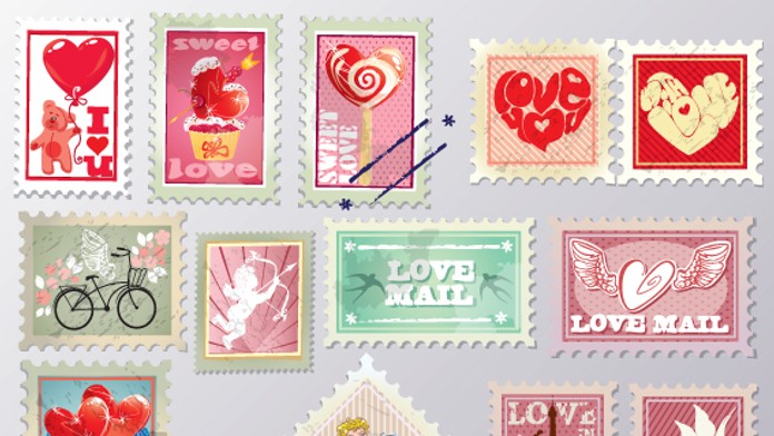 Známky - ilustračná snímka.