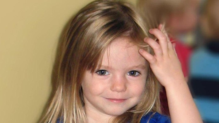 Madeleine McCannová na archívnej snímke.