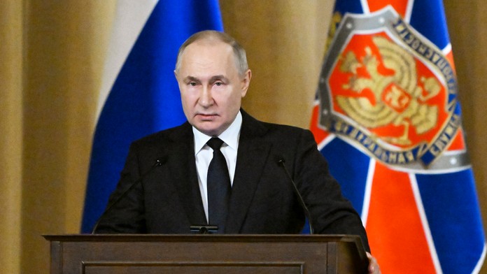 Ruský prezident Vladimir Putin.