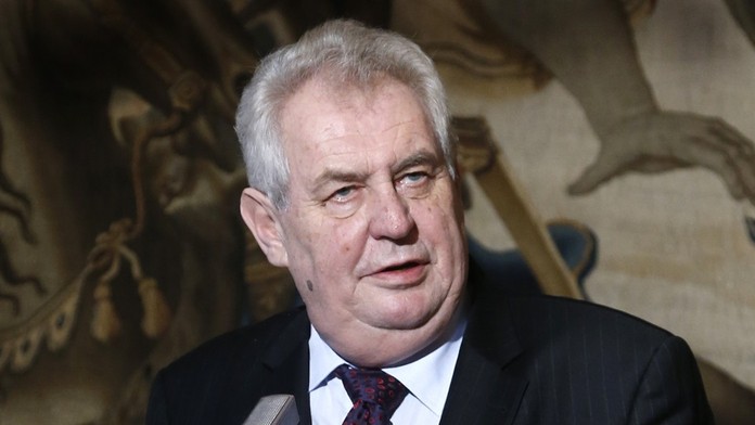 Český prezident Miloš Zeman.