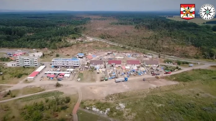 Česká polícia nakrútila trasu tornáda na južnej Morave.