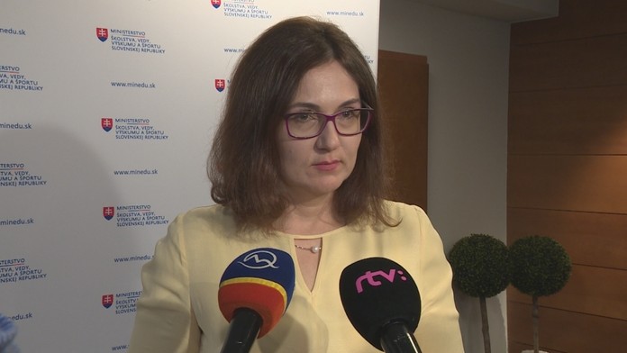 Ministerka školstva Martina Lubyová
