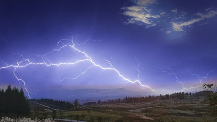 Búrka (ilustračné foto)