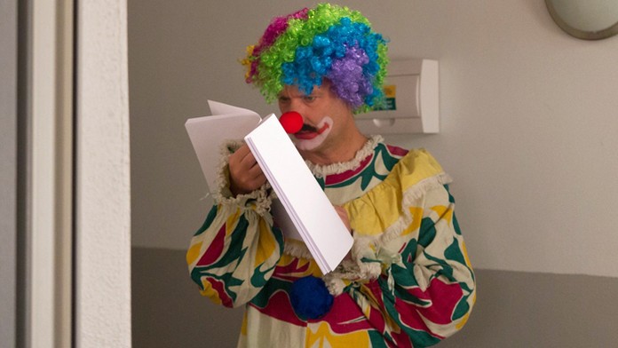 Andy Kraus sa zodpovedne pripravuje na úlohu klauna