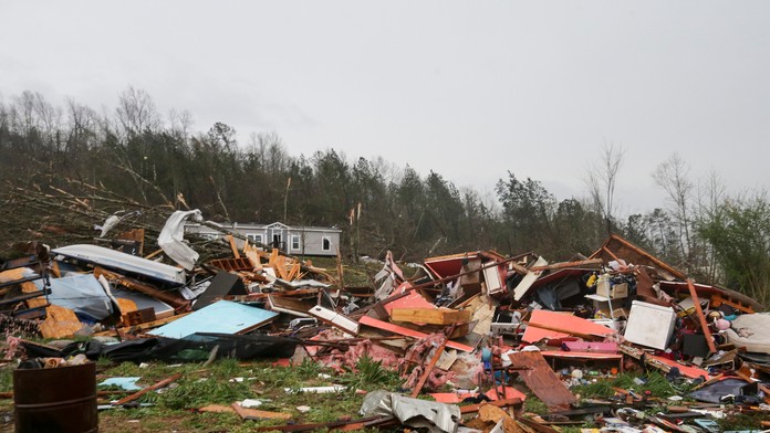 Alabamu pustošili tornáda