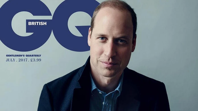 Princ William na titulke magazínu GQ