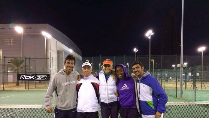 Daniela Hantuchová s novým trénerom Ricardom Sánchezom