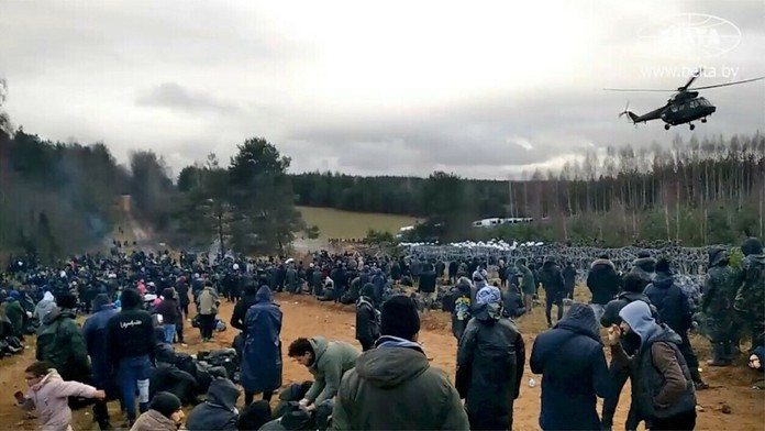 Na poľsko-bieloruskej hranici eskaluje napätie