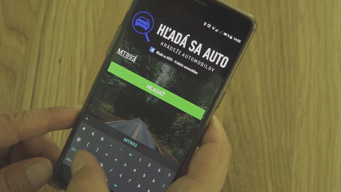 Appka na zistenie kradnutých áut