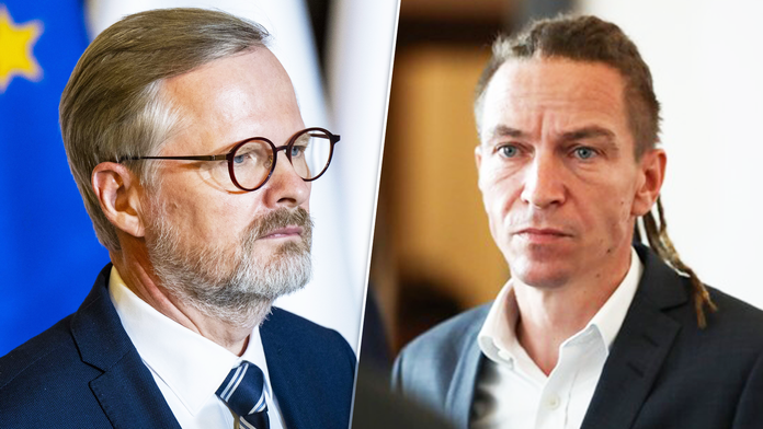 Český premiér Fiala vyhadzuje ministra Bartoša z vlády