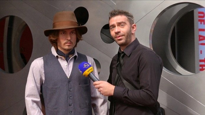 Reportér Michael Szatmary v Hollywoode.