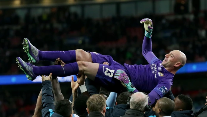 Hrdina zápasu brankár Willy Caballero.