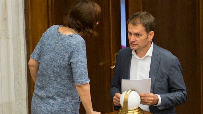 Líder OĽAaNO Igor Matovič.