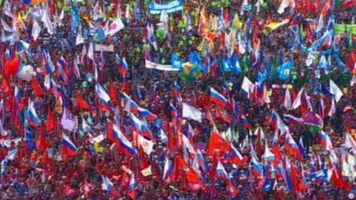 Oslavy 1. mája v Moskve