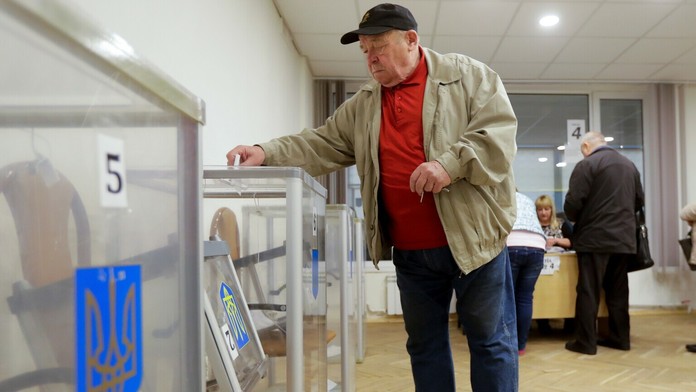 Voľby na Ukrajine.