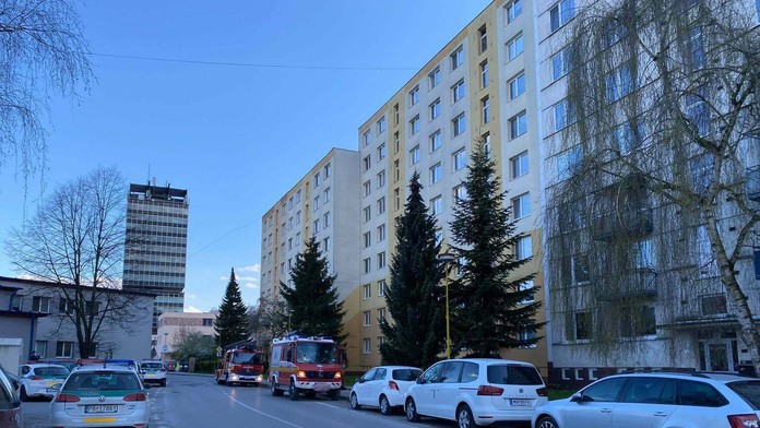 Výbuch v Považskej Bystrici.