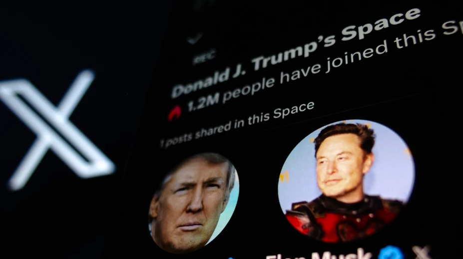 Nezvyčajný rozhovor Muska s Trumpom sprevádzali technické problémy