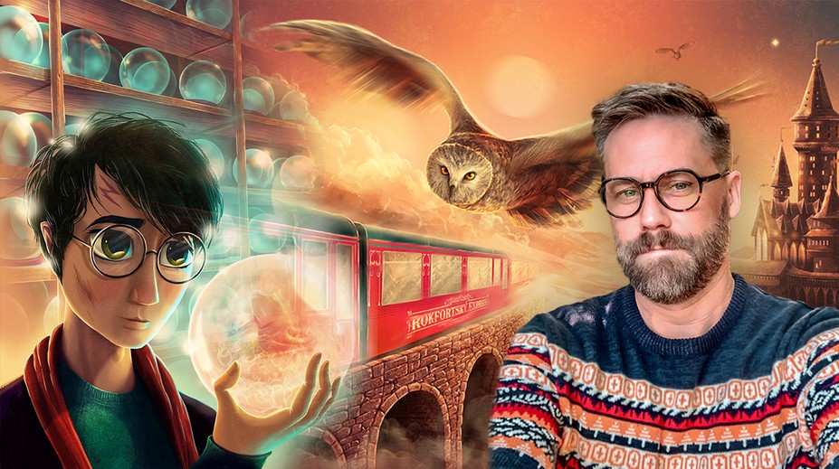 Ilustrátorský mág Adrián Macho: Nové obálky kníh Harryho Pottera vyrážajú dych