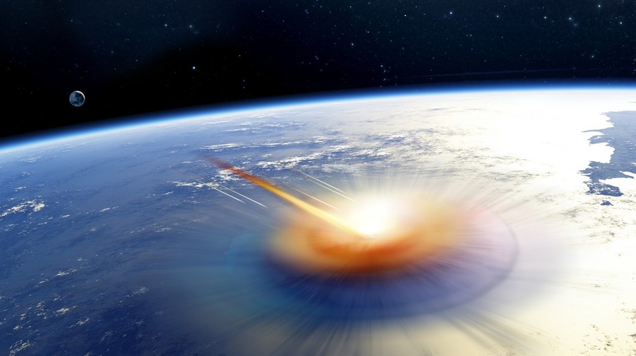 Obrovský asteroid, ktorý vyhubil dinosaury, nebol sám. Jeho „komplic“ zdvihol gigantickú cunami