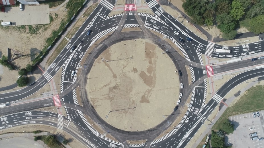 Košice už viac nebudú rozkopané. Dokončili najväčší kruhový objazd na Slovensku