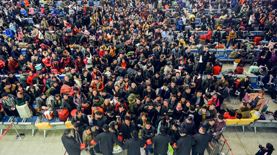 Takto vyzerá sťahovanie národov po čínsky