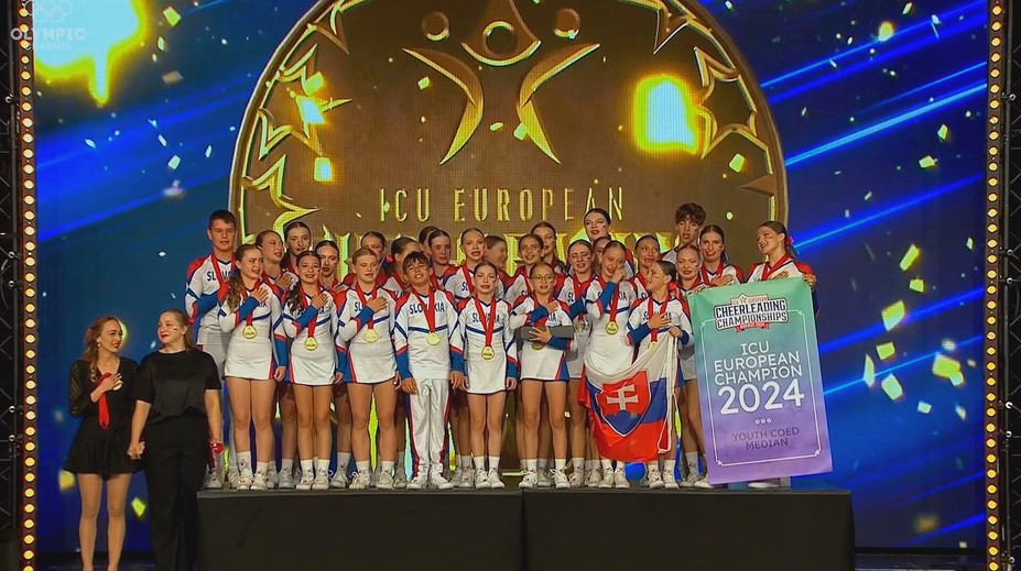 Mladí Slováci majú na konte historický úspech v cheerleadingu. Snom je olympiáda