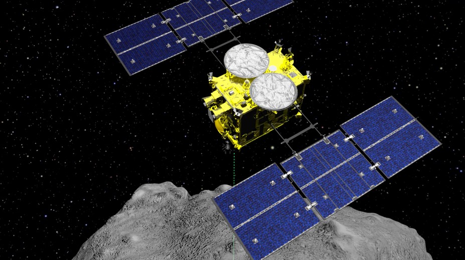 Japonská sonda Hajabusa 2 úspešne pristála na asteroide Rjugu