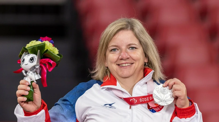 Alena Kánová vybojovala na paralympiáde striebornú medailu